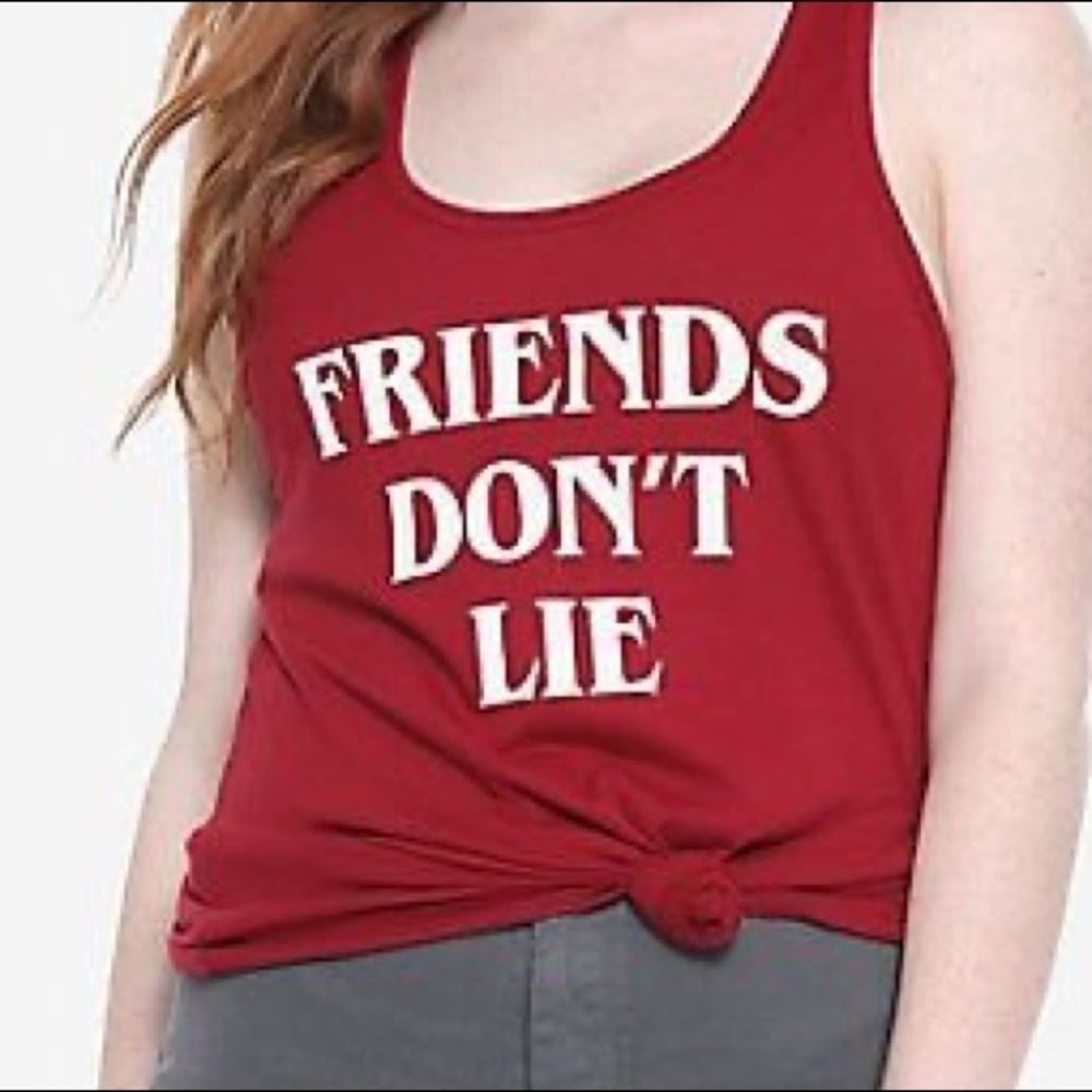 stranger things tank top